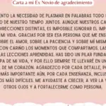 Frases de agradecimiento para mi ex novio: aprendizajes y crecimiento